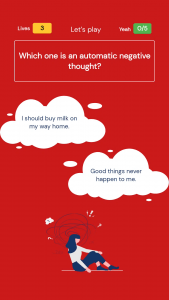 negative thoughts exercise in RelaxifyApp