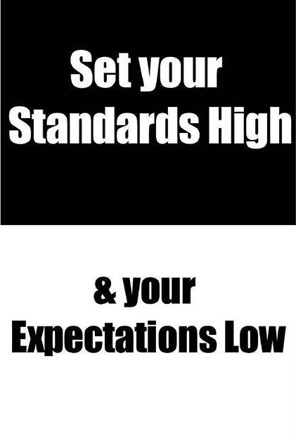 High Expectations Vs High Standards In A Relationship RelaxifyApp